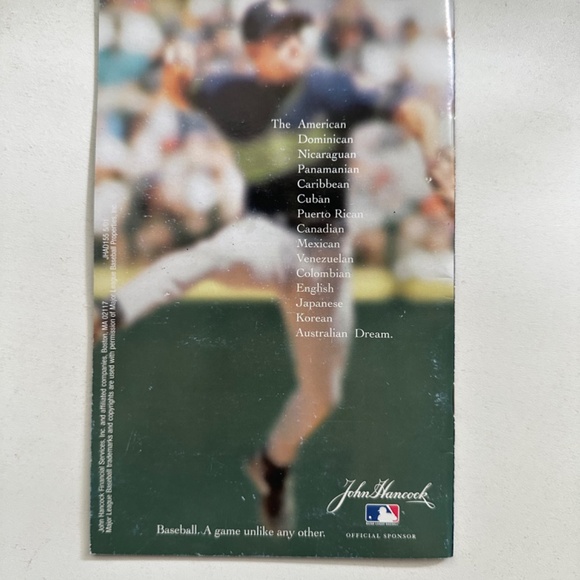 2001 MLB A Fan's Guide To The John Hancock All-Star FanFest Seattle Baseball All - Picture 3 of 4